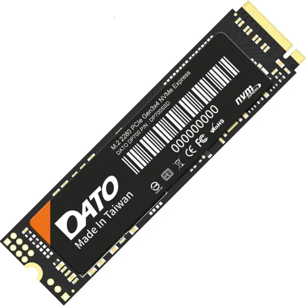 Dato Internal M.2 NVMe SSD PCIe 512GB Black DP700SSD