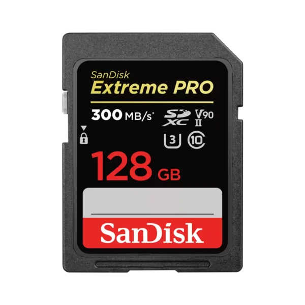 Sandisk Extreme Pro SDXC UHS-II Memory Card 128GB SDSDXDK128GGN4IN