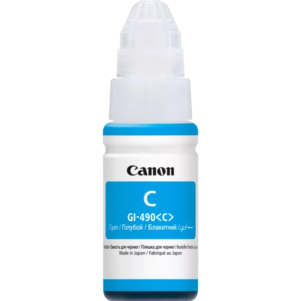 Canon GI-490 Cyan Ink Bottle