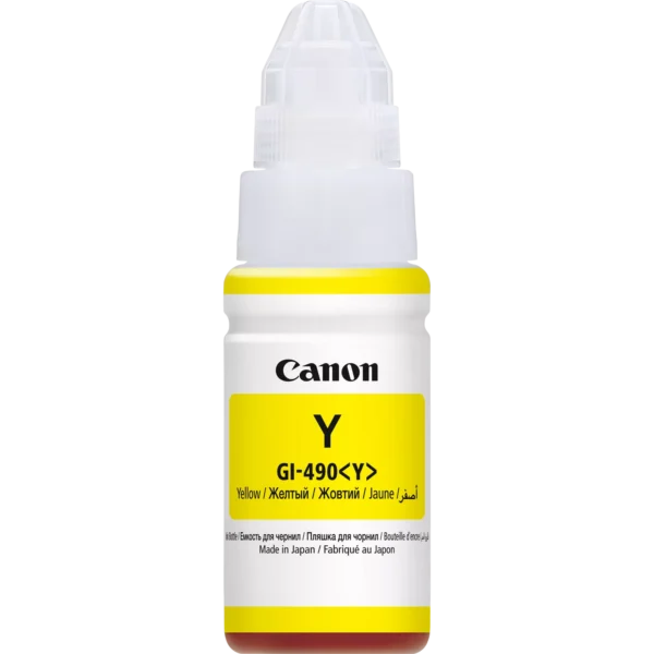 Canon GI-490 Yellow Ink Bottle